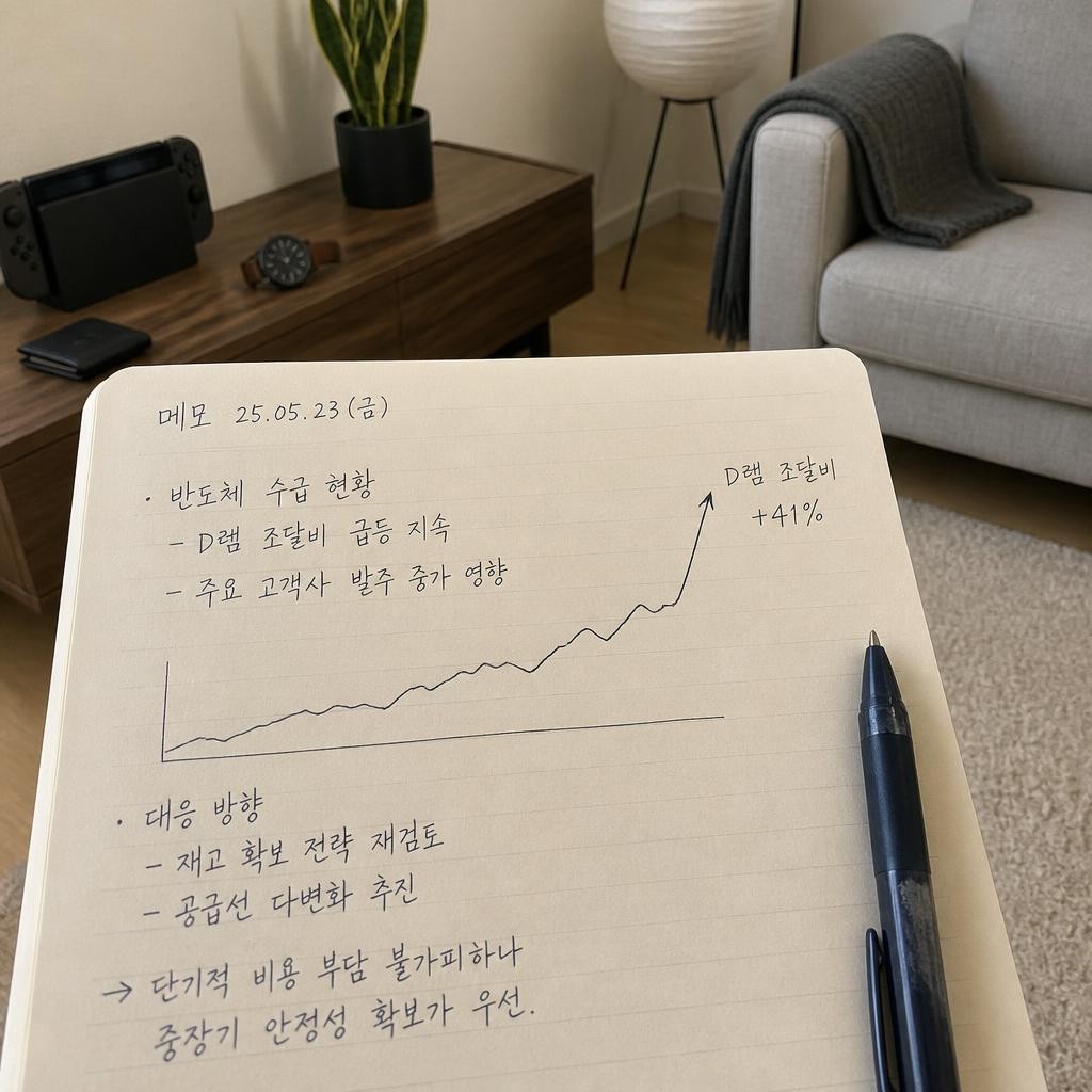 값이 오르는 이유는 성능이 아니라 램값이다