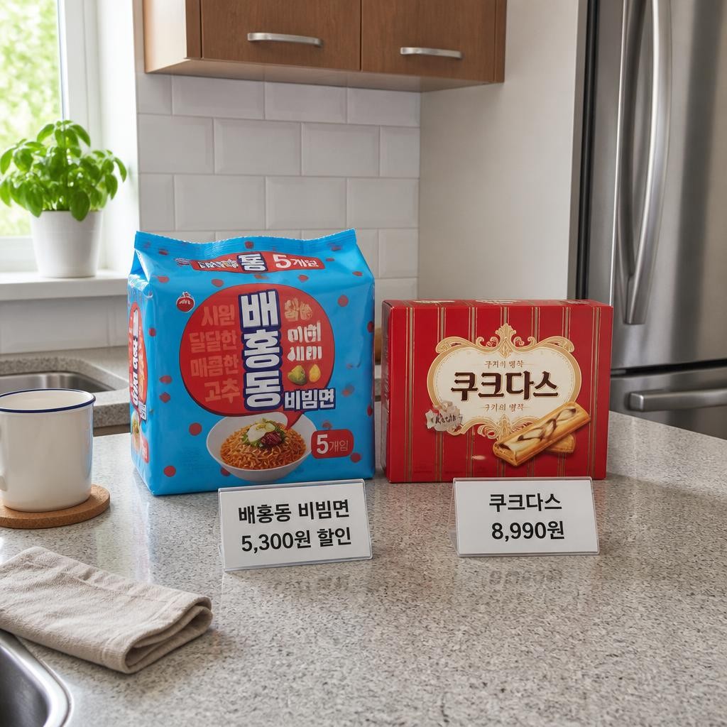 7월 26일까지 여유 있는 가공·상온템