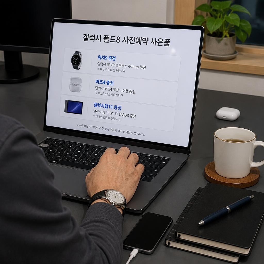 갤럭시 폴드8 사전예약 사은품, 아직 확정된 목록은 없다
