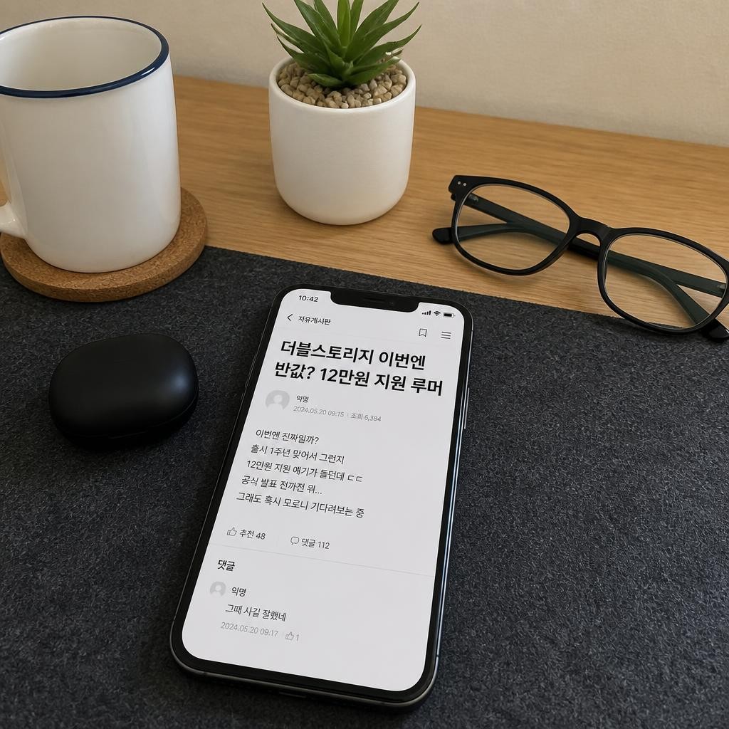 더블 스토리지 반값 루머