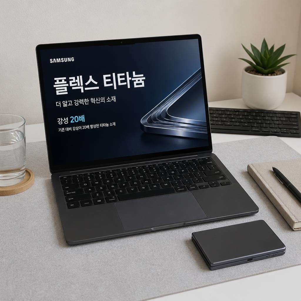 폴드의 고질병 주름, 이번엔 와이드에도 신기술이 들어간다