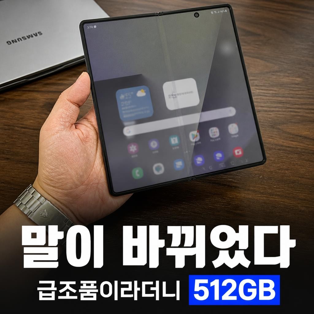 갤럭시 폴드 와이드8, 급조품이라던 외신이 만져보곤 말을 바꿨다