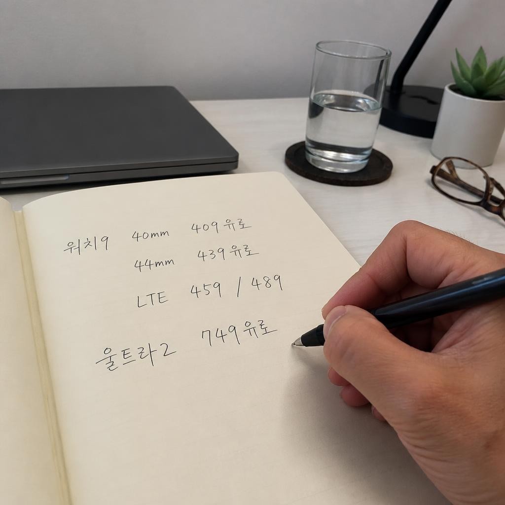 갤럭시 워치9 가격, 지금 확실한 건 유럽 유출가뿐이다