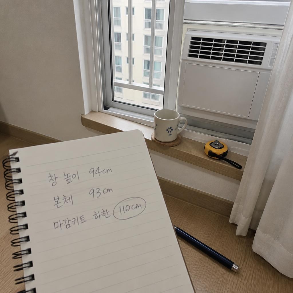달고 싶어도 못 다는 창문이 있다, 높이 110cm가 벽이다