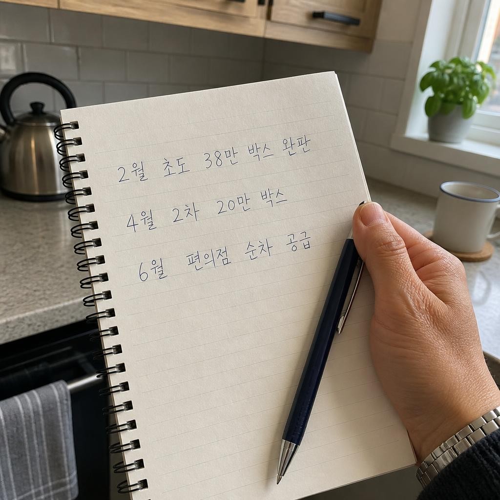 촉촉한 황치즈칩, 단종이 아니라 '한정 재출시'가 반복되는 거다
