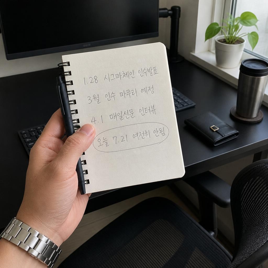인수하겠다는 사람은 올해도 나왔는데, 문제는 날짜다