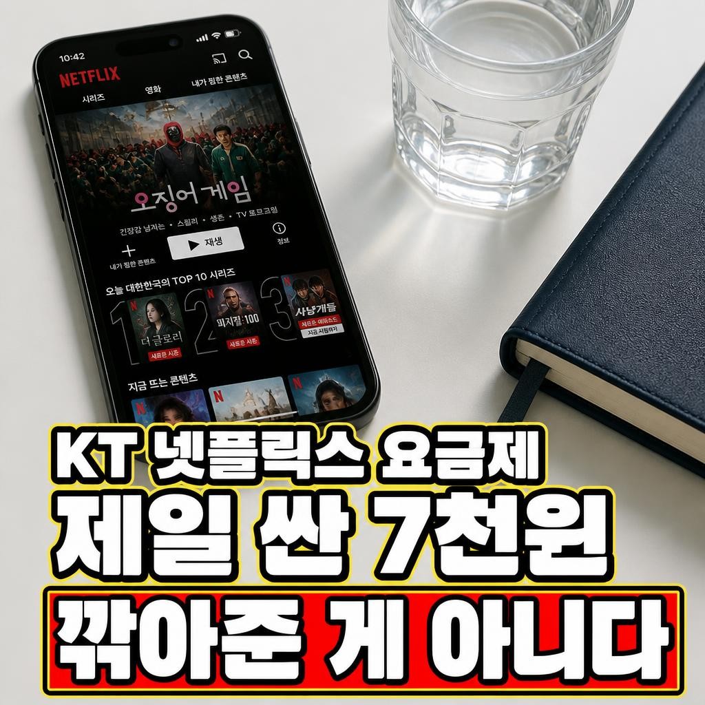 kt 넷플릭스 요금제 썸네일