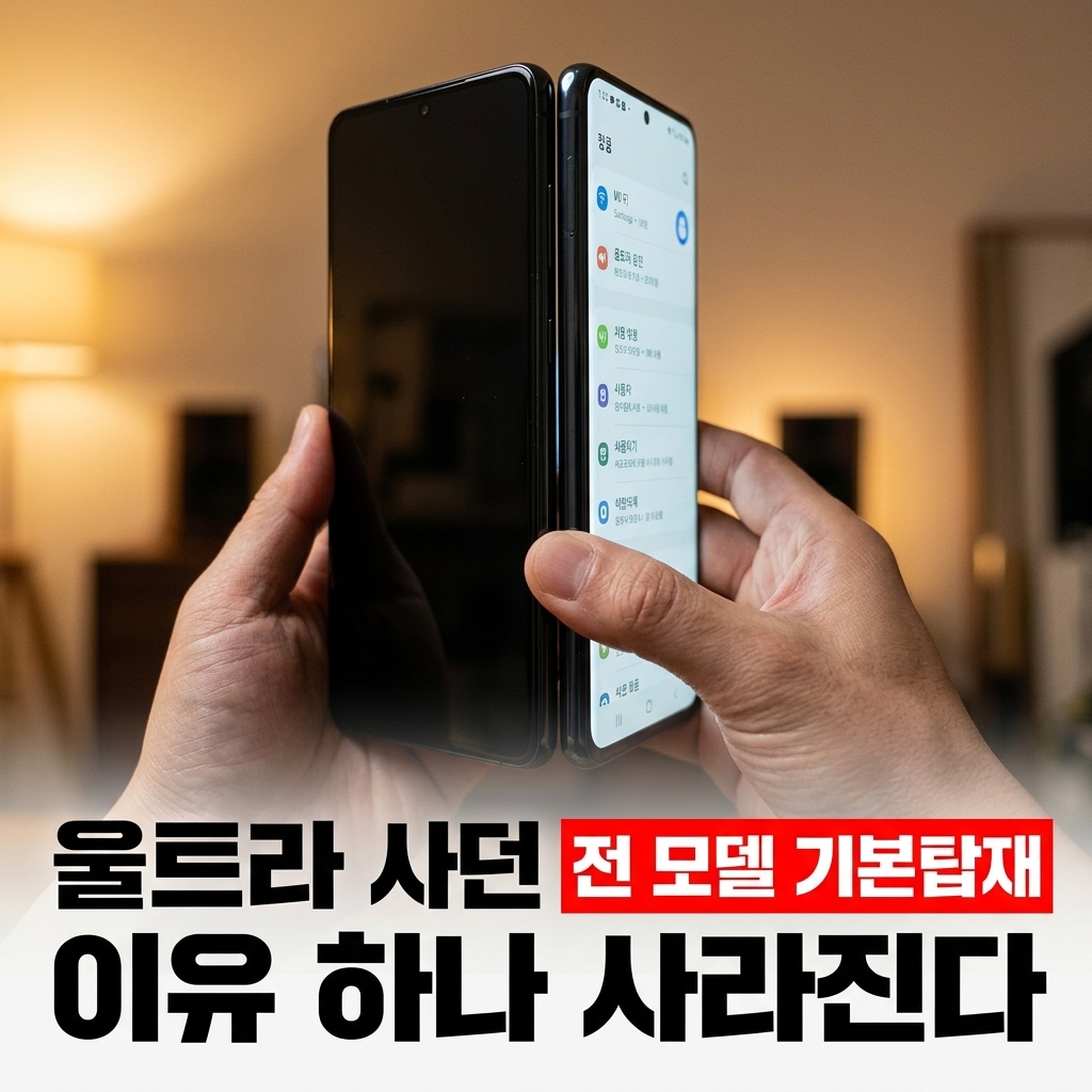 갤럭시 s27, 울트라 사던 이유 하나가 사라진다