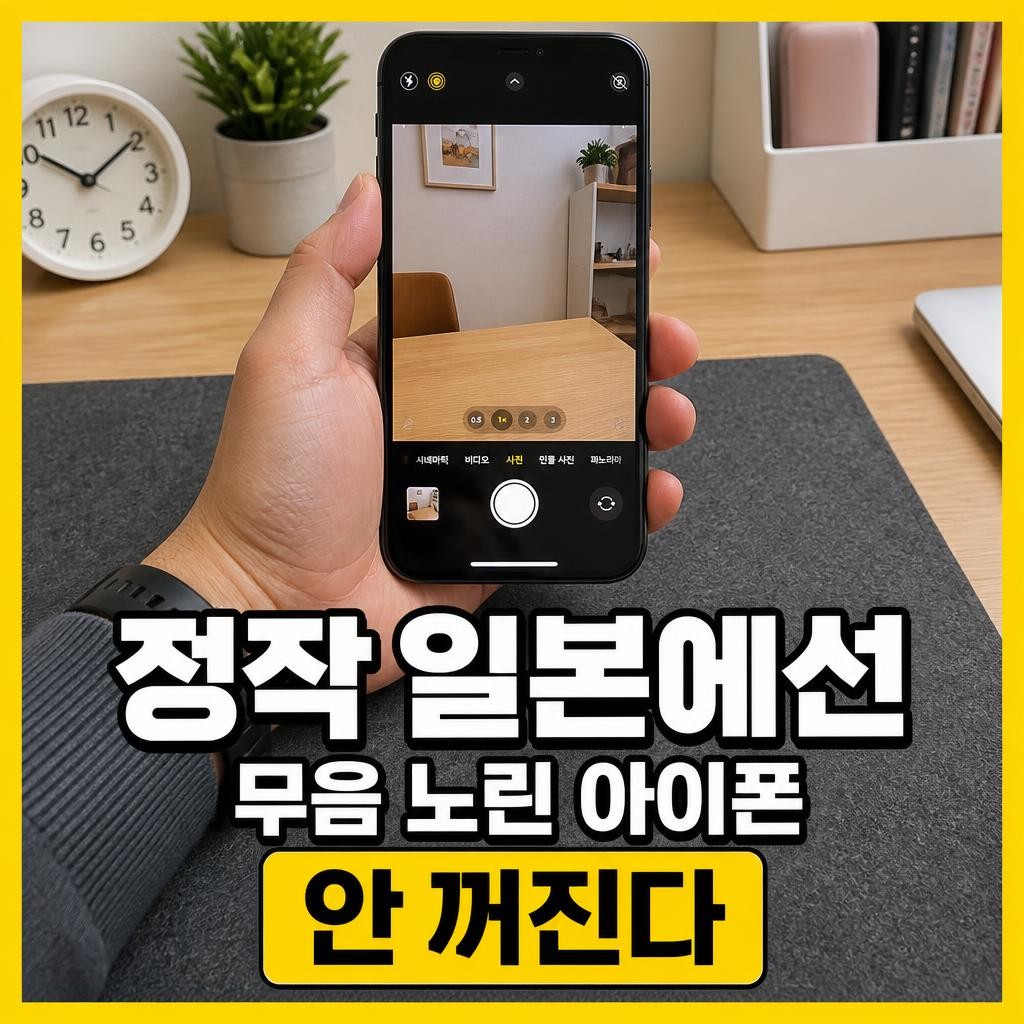 일본 아이폰 카메라 무음 썸네일