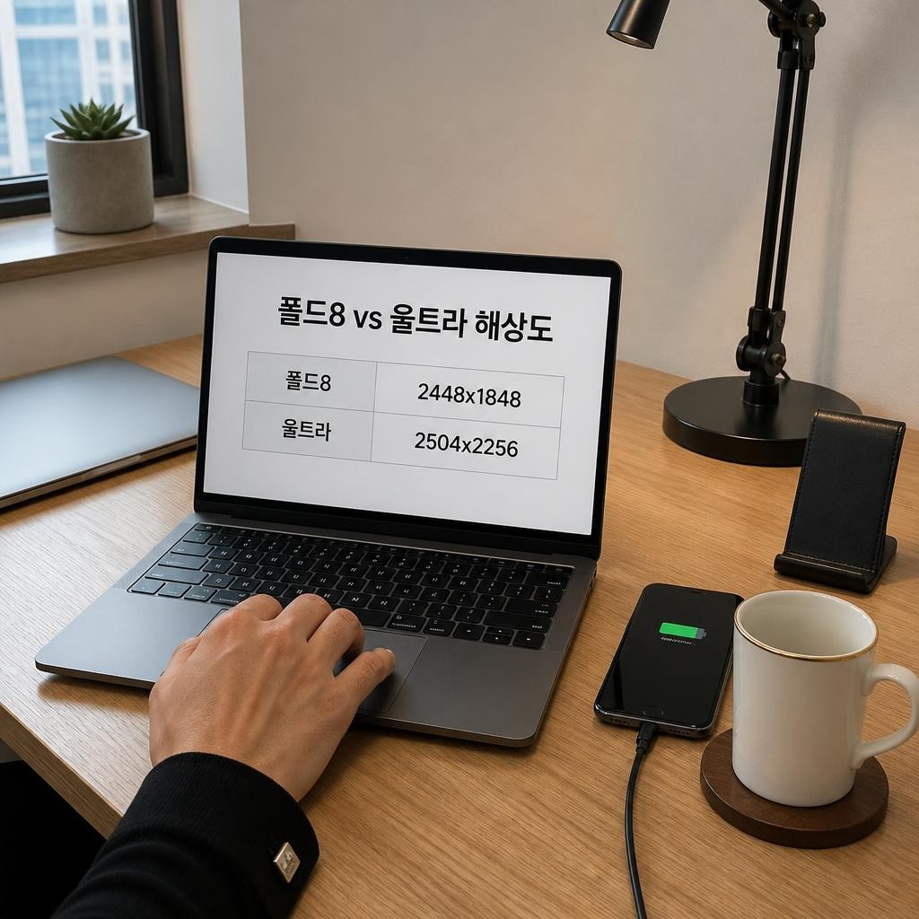 갤럭시 z폴드8 4대3 화면이 진짜 바꾸는 것