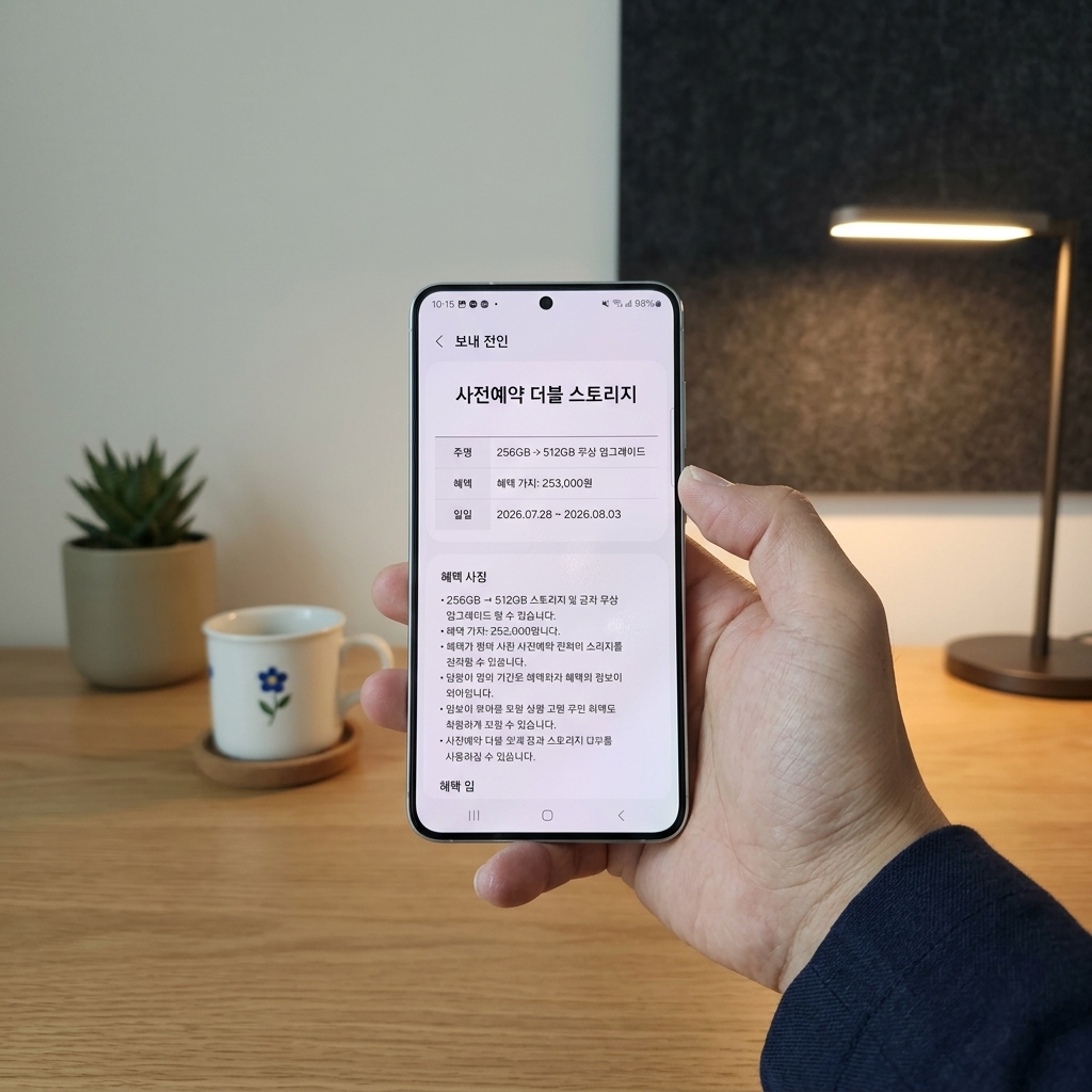 갤럭시 z플립8 사전예약 혜택, 어디서 사든 같은 것