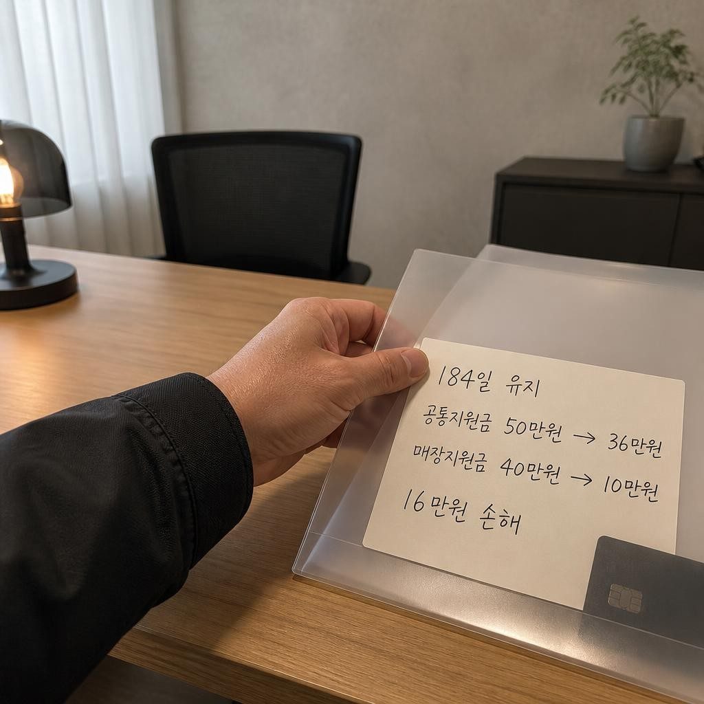 공통지원금 받으면 184일은 그 요금제를 유지
