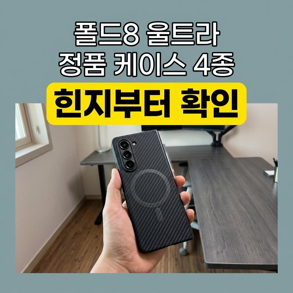 갤럭시 폴드8 울트라 케이스 추천, 힌지부터 정하면 된다