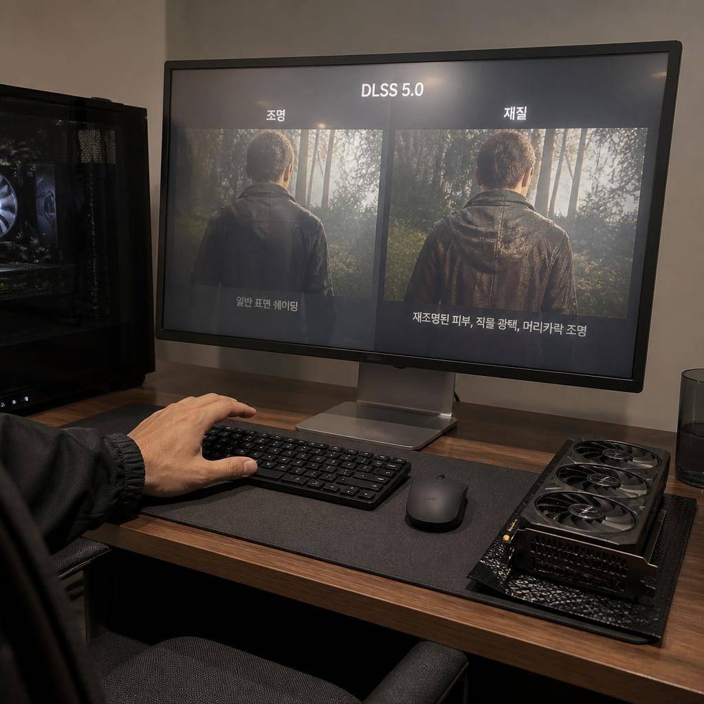 dlss 5.0은 2026년 가을 출시, 올리는 건 프레임이 아니라 조명