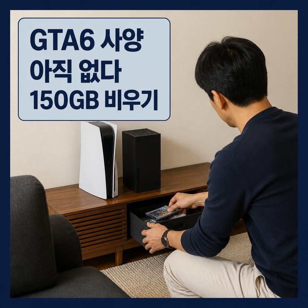 콘솔 사양까지 확인한 GTA6 권장사양