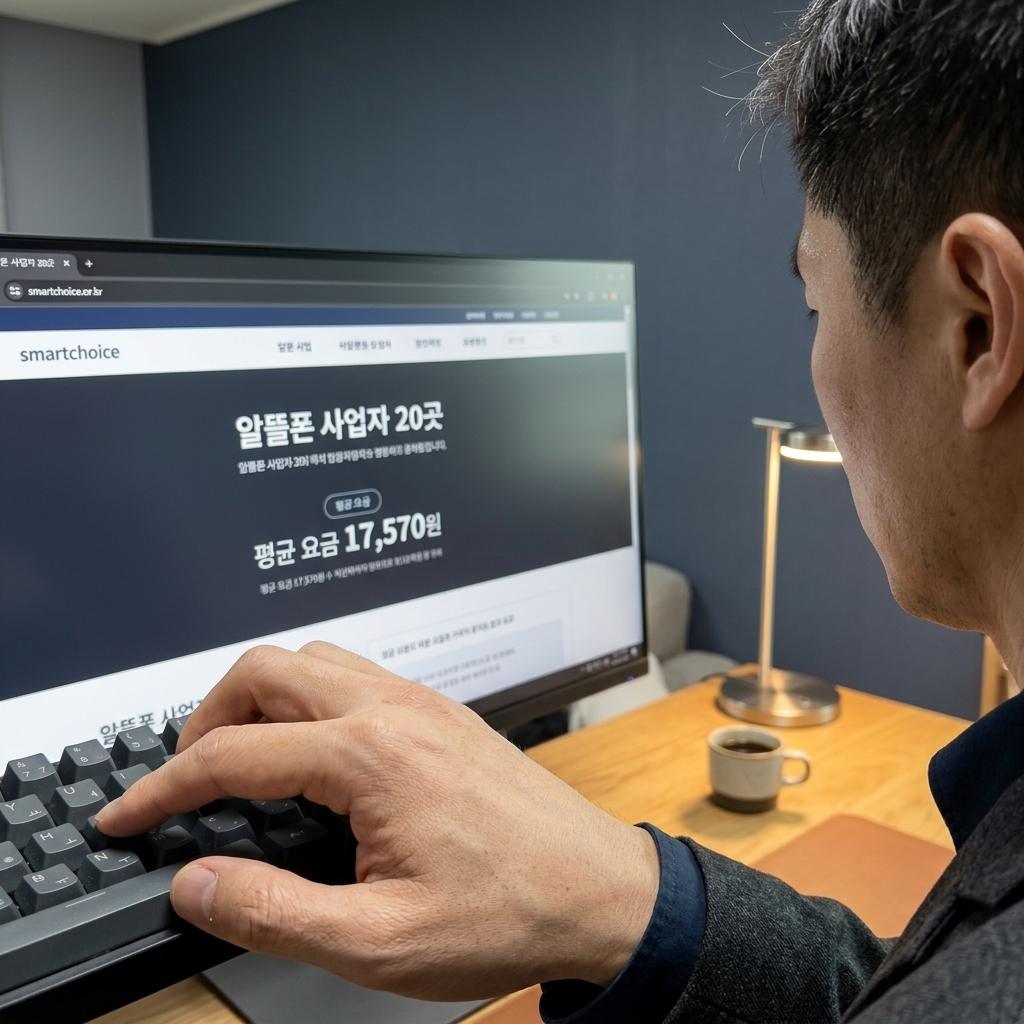 알뜰폰 비교 사이트에 안 올라오는 회사들