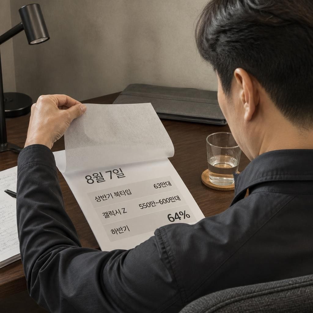 8월 7일 나온 폴드8은 이 숫자에 안 들어간다