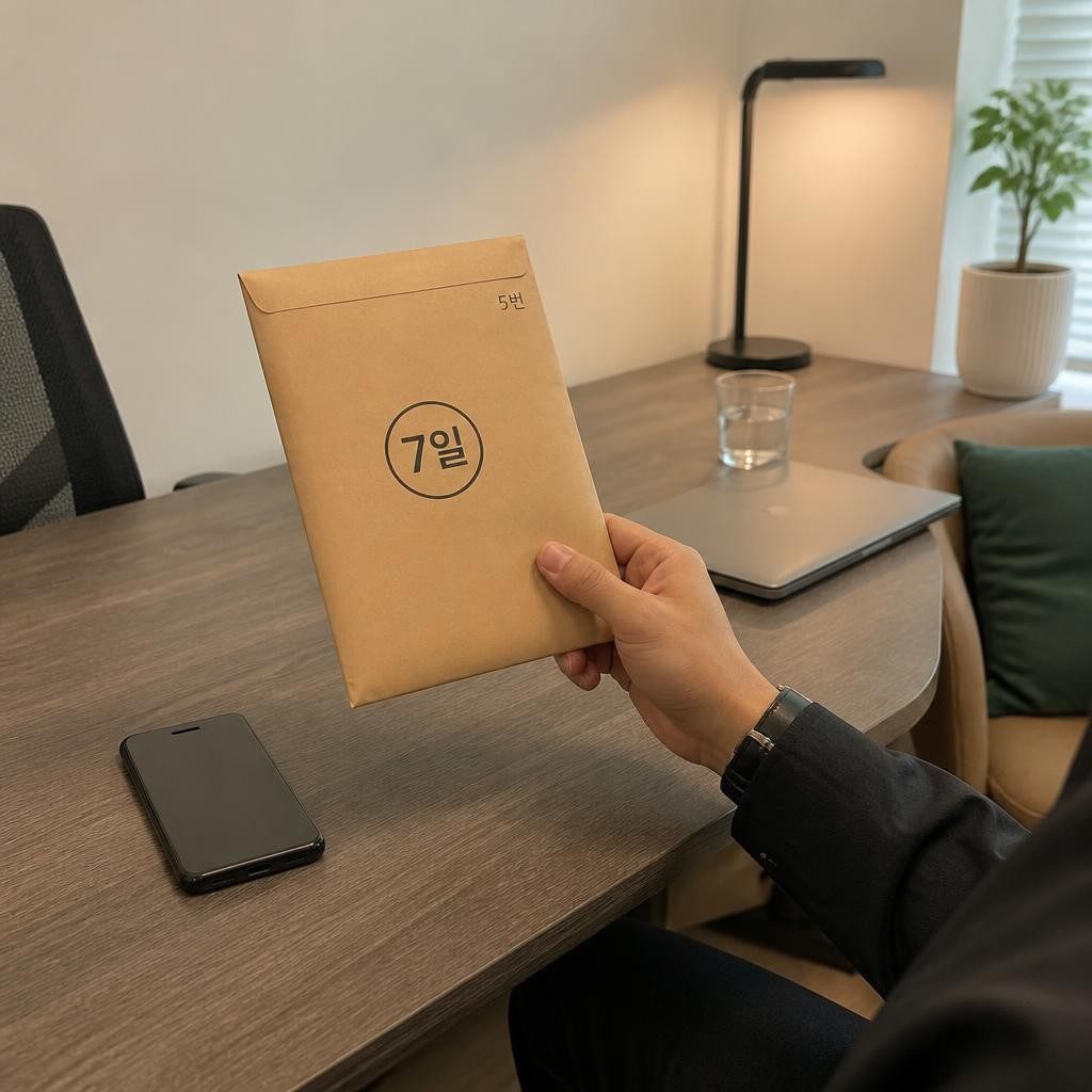 Takeout은 기간 선택 없이 7일 만료