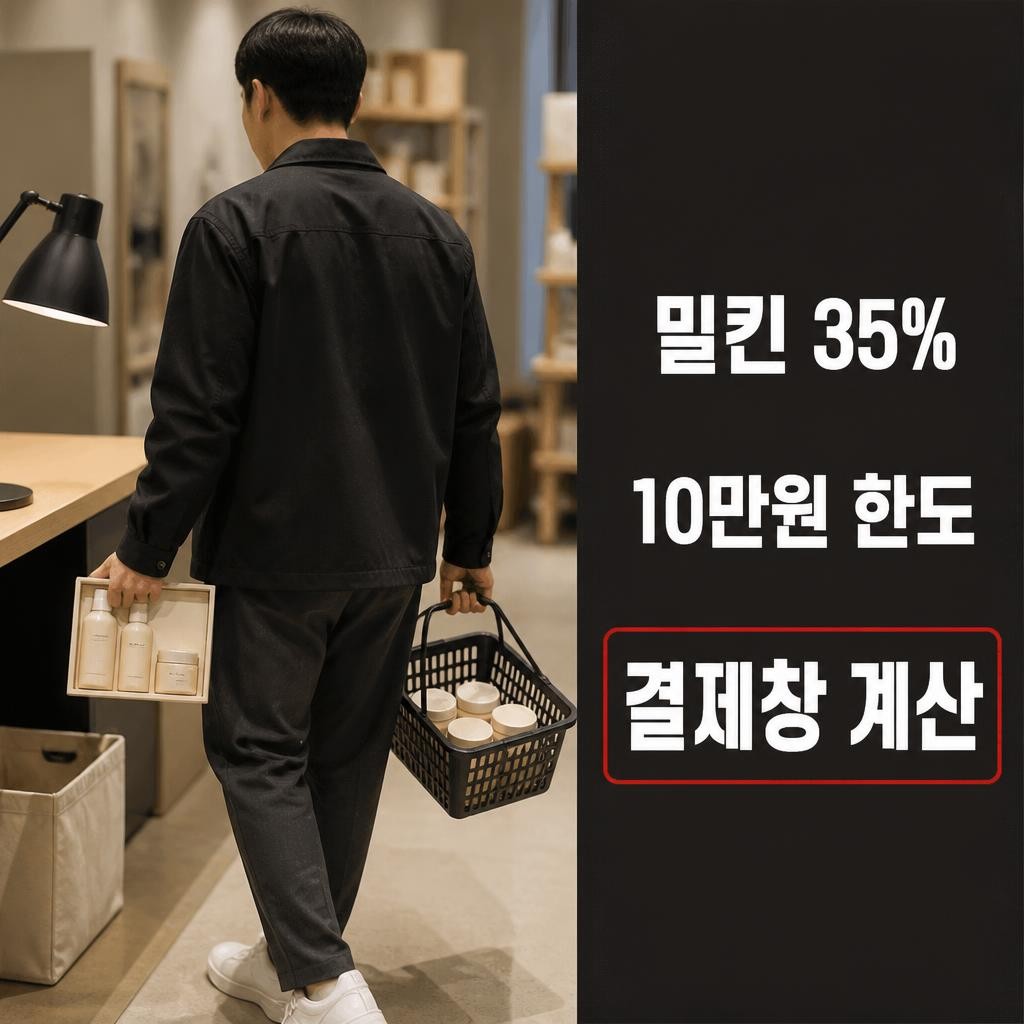 결제창에 얼마 찍히는지 계산한 유플투쁠 밀킨 할인율