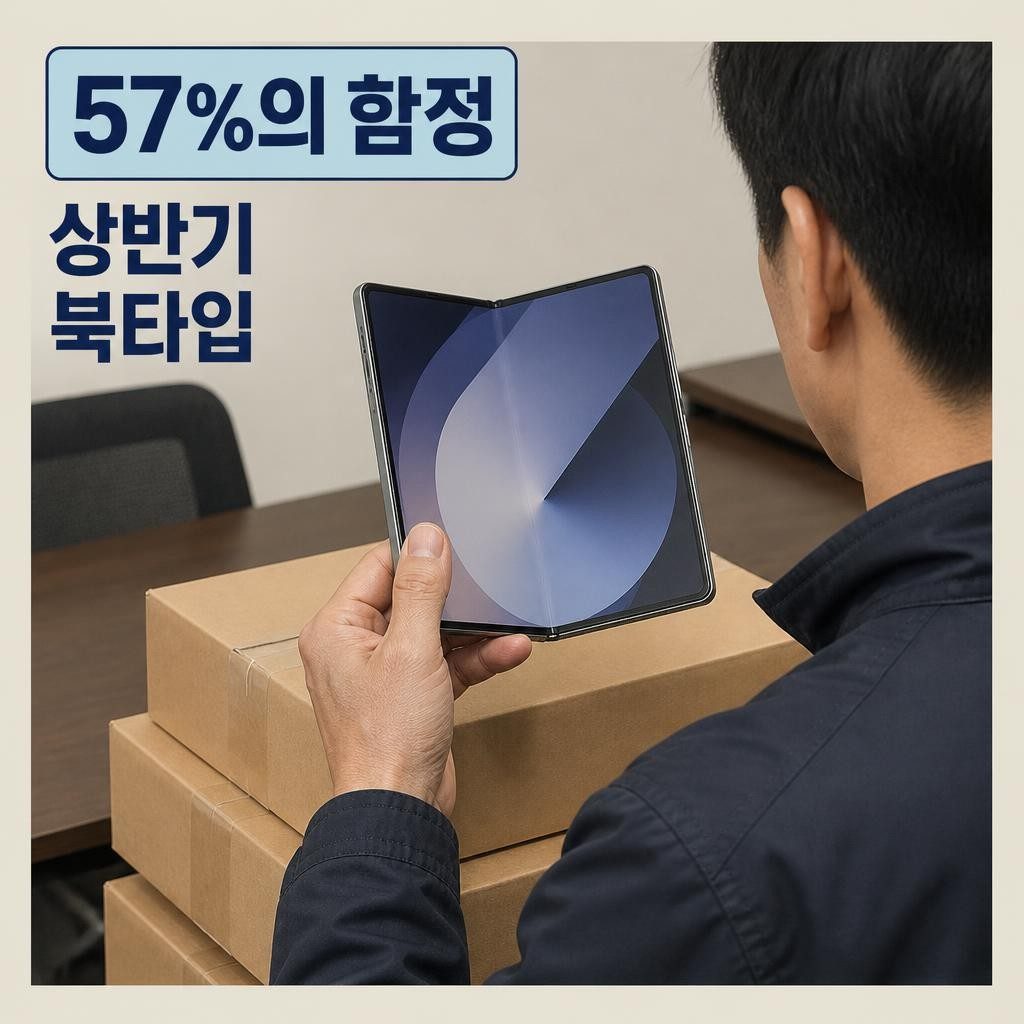 상반기 출하량까지 확인한 폴더블 스마트폰 점유율
