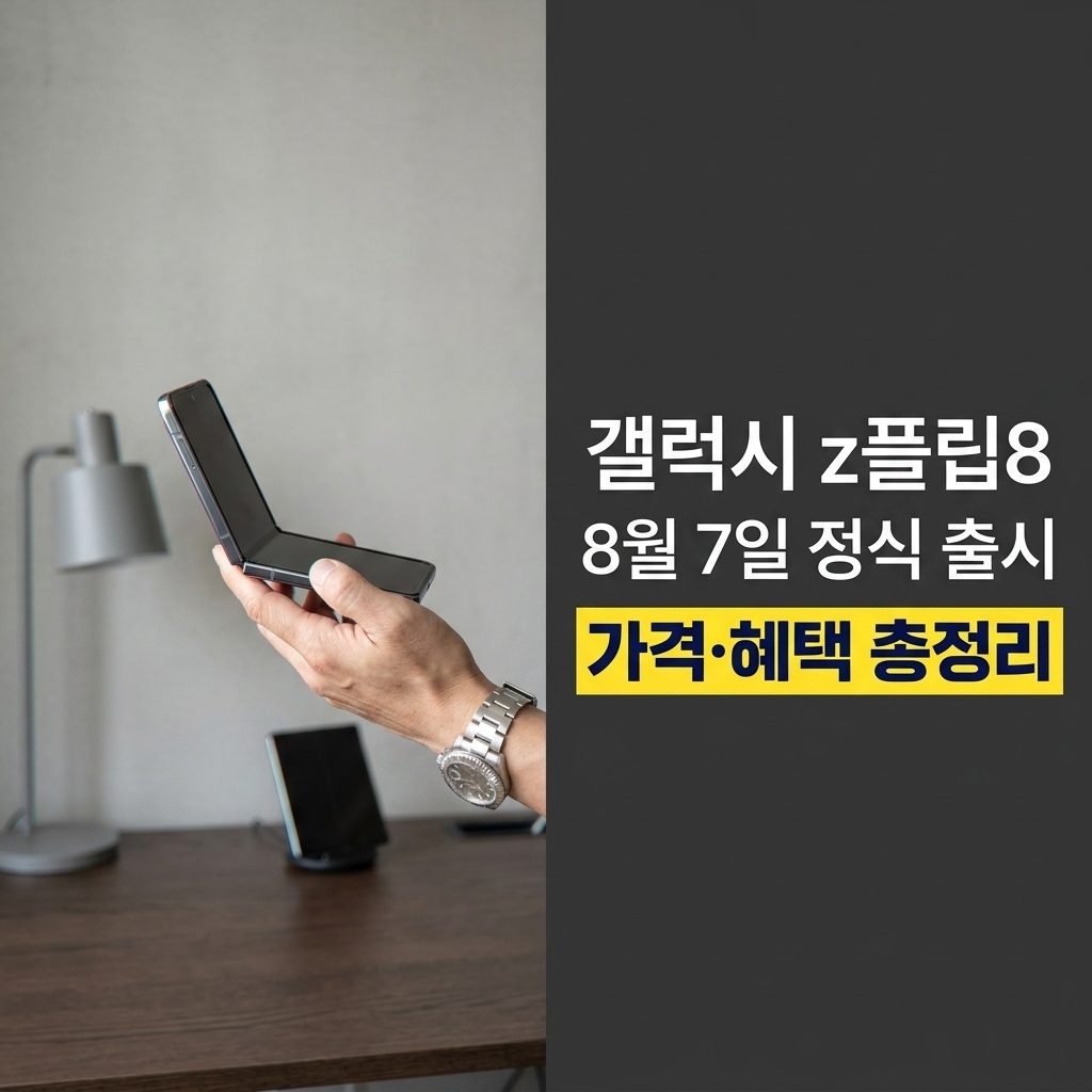 갤럭시 z플립8 출시 예정 썸네일