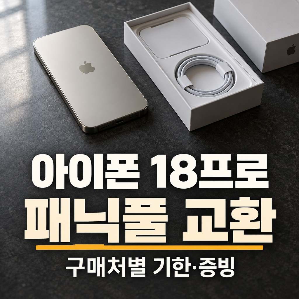 아이폰 18프로 패닉풀 교환 썸네일