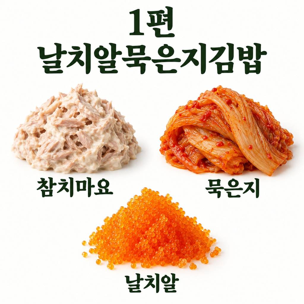 참치마요에 묵은지를 곁들이고 싶다면 1편