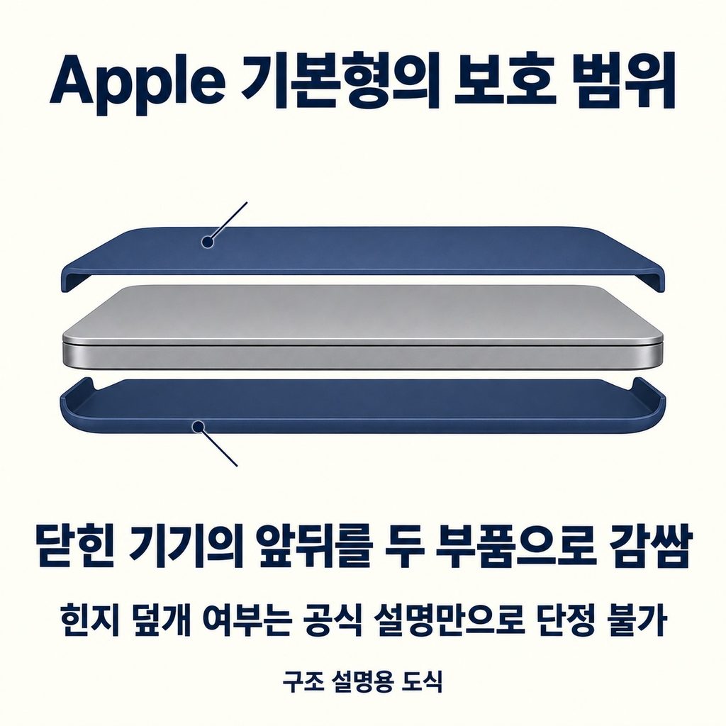 앞뒤를 감싸는 기본형이면 충분할 때