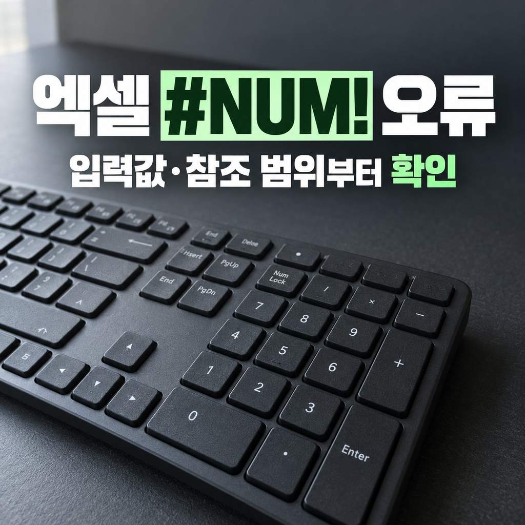엑셀 오류 num 썸네일