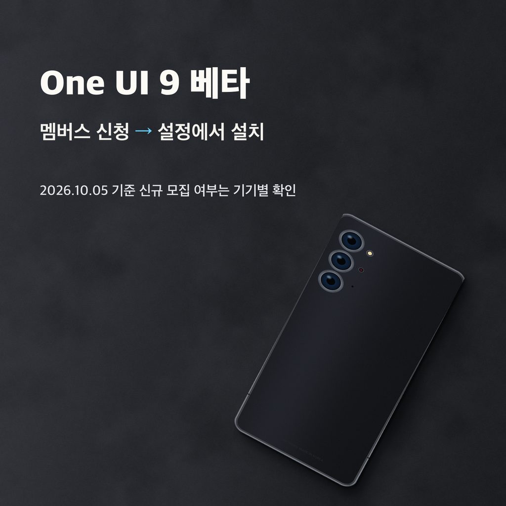 one ui 9.0 베타 참여방법 썸네일