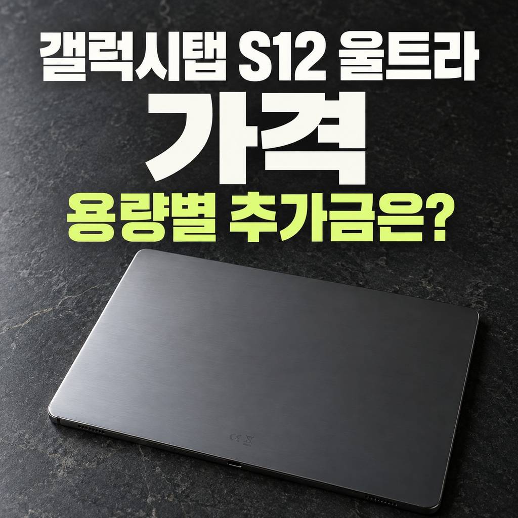 갤럭시탭 s12 울트라 가격 썸네일