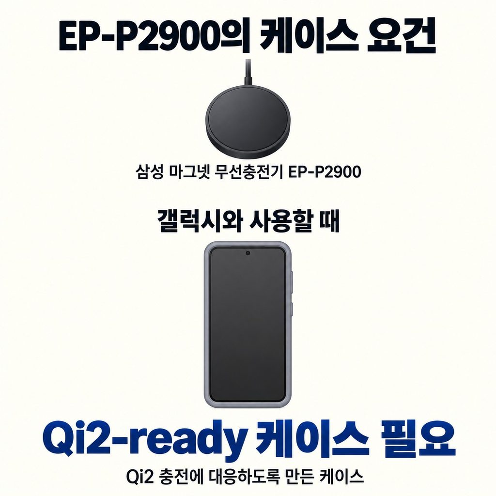 무선충전까지 원한다면 세 가지를 맞춘다