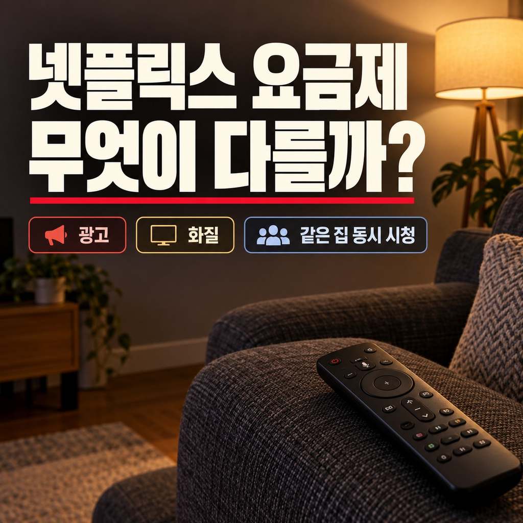 넷플릭스 요금제 종류 썸네일