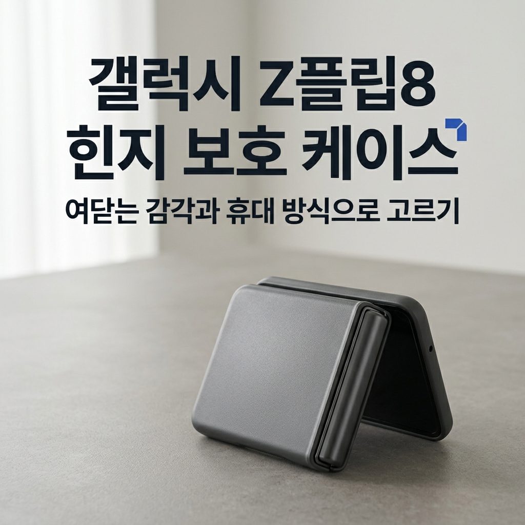 갤럭시 z플립8 케이스 힌지보호, 여닫는 감각과 휴대 방식으로 고르는 기준